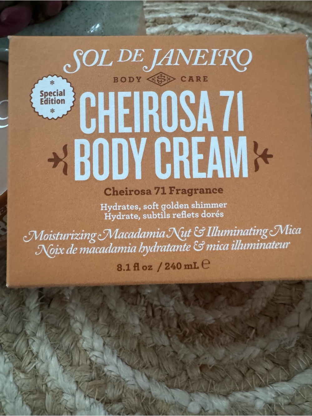 $89 Sol de Janeiro 8.1oz Cheirosa 71 SPECIAL EDITION Illuminating Soft Shimmer - Picture 2 of 3